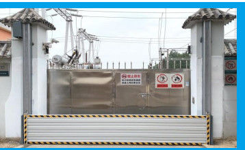 주문 알루미늄 합금 3 개의 경비 게이트 홍수 배프 online manufacture