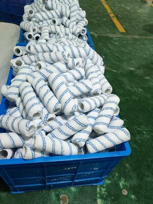 주문 벽, 문, 바닥, 천장, 지붕 페인트용 흰색 파란색 줄무늬 페인트 롤러 online manufacture