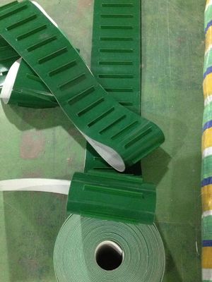 마개와고 항장력 오래가는 녹백색부패란 청색 재료  산업적  Pvc 컨베이어 벨트