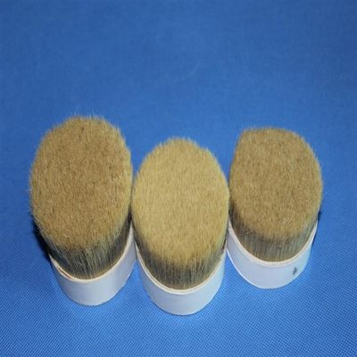 페인트 붓 순수한 멧돼지 강모 관례 색깔을 위한 두 배 자연적인 비등된 강모