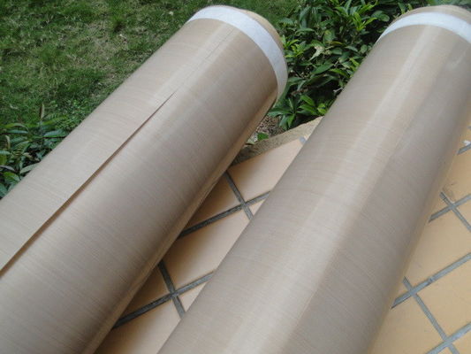 열 절연제 PTFE 반대로 입히는 섬유유리 직물 - 부식 0.13mm 간격