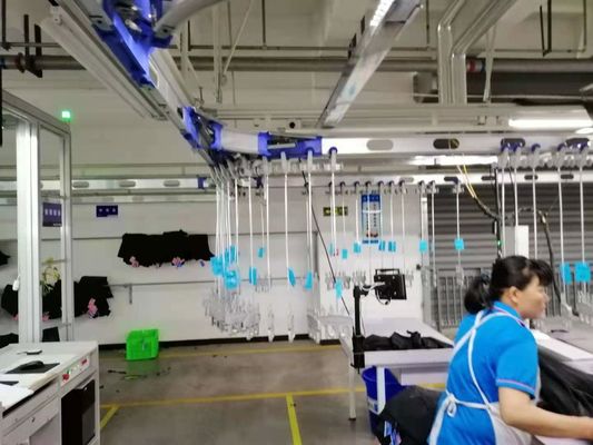 Veirical 컨베이어 수동 보관 시스템 Garment Hanging System Multilayer