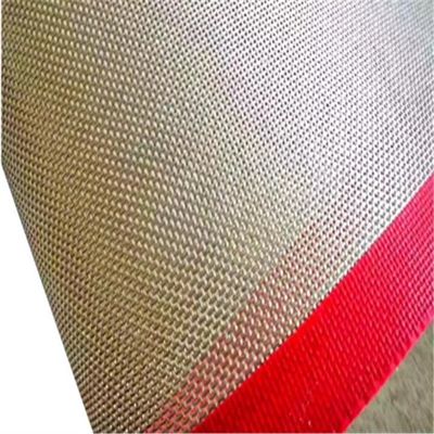 메탈레이스 PTFE 메쉬 컨베이어 벨트 알카리 프리 열 저항성 0.55 밀리미터 두께