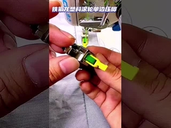 새로운 테플론 회전 발 오른쪽과 왼쪽 단일 발 옷에 지퍼에 적합한