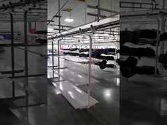 스테인레스 스틸 의류 작업장 분류 저장 다층