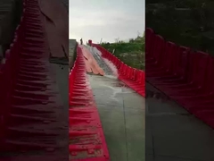 높이 110cm ABS 플라스틱 빨간색 항UV 편리한 홍수 배피어